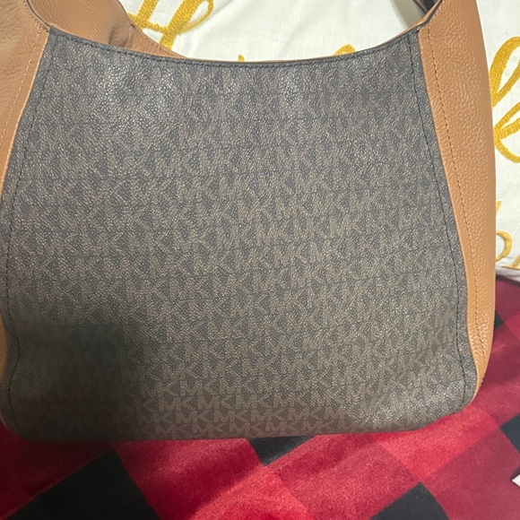 Michael Kors Handbags - Michael Kors Tan and Brown Hobo Bag